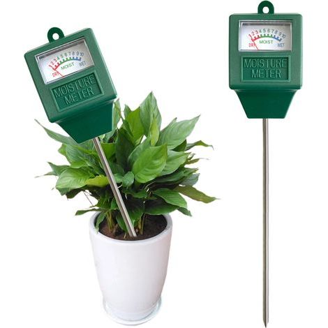 Misuratore di umidità del terreno per testare l'umidità delle piante, adatto per giardini interni e coltivazioni. (1/5)