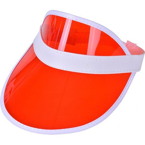 Unisex-Visier, transparentes Visier, Visierkappe, geeignet für Golf, Tennis und mehr (1/5)