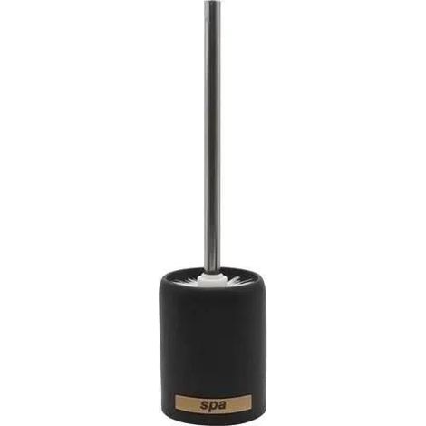 MSV SPA Spazzola WC nera in ceramica design chic