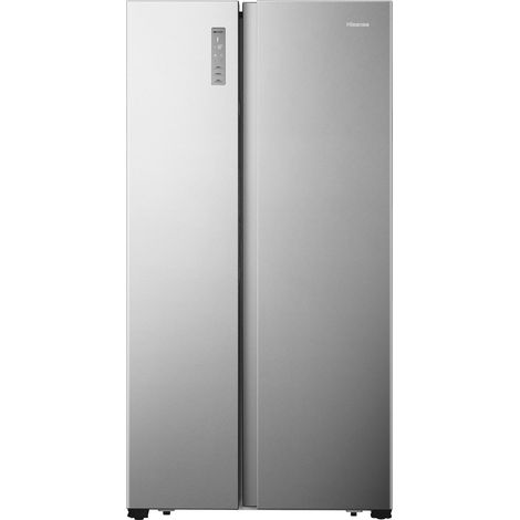 HISENSE FRIGO SIDE BY SIDE TOTAL NOFROST 662LT F 91CM SILVER RS677N4AIF (1/5)