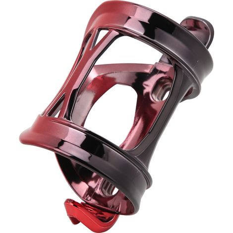 Leichter Flaschenhalter für Mountainbikes und Rennräder (schwarz-roter Farbverlauf) (1/5)