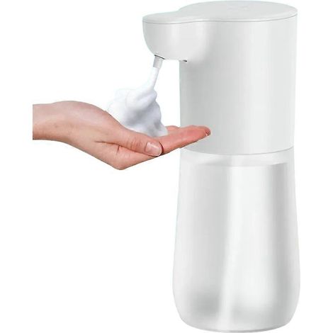 Distributeur de savon mousse automatique à capteur, chargeur sans contact USB-C, distributeur de savon liquide intelligent, distributeur de savon à capteur (1/5)
