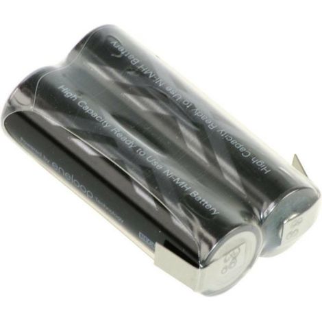 Panasonic Eneloop Pro pacco batteria 2 Stilo AA 2,4V 2500mA linguette Ni-MH