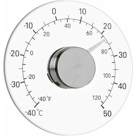 Indoor and outdoor window thermometer, weather thermometer (1/5)