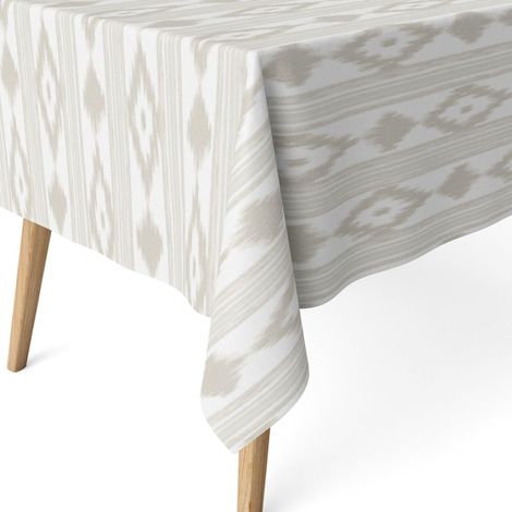 Nappe Anti-Taches enduite Coton rectangulaire 300x140 Islas Beige (1/5)