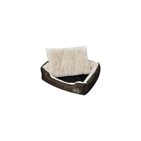 Lit pour chien XL avec coussin rembourré – Tissu Oxford hydrofuge – Antidérapant – Pour intérieur et caisses de transport (1/5)