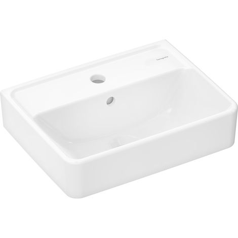 hansgrohe Xanuia Q lave-mains, 1 trou de robinetterie, avec