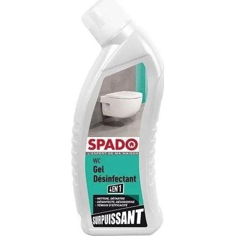 Spado Gel WC 4 in 1 Superkraft Toilette Reiniger
