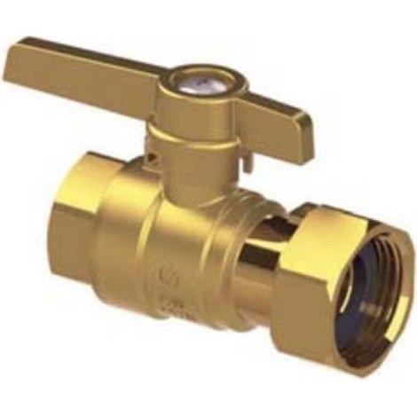 Robinet ACS avant compteur - Femelle 3/4" (20/27) Écrou libre 3/4" (20/27) - Arco