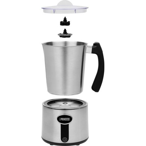 [GEBRAUCHT] Princess 243005 Milchaufschäumer Silber 650 W Aufschäumer Kaffee Zubehör Schäumer B-Ware