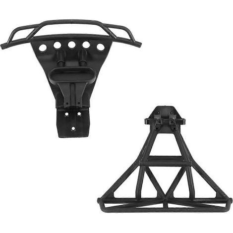 Pare-chocs avant et arrière pour Traxxas Slash 4X4 VXL Remo Hobby 9EMO HuanQi 727 HQ727 1/10 RC Car Spare P (1/5)
