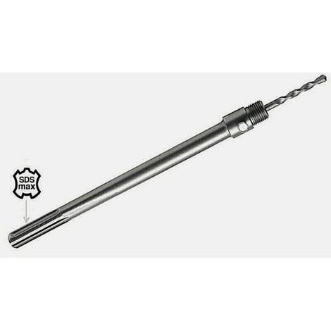 ASTA SDS MAX PROLUNGA FRESA CAROTATRICE A TAZZA CON PUNTA TRAPANO 65 CM 650 MM