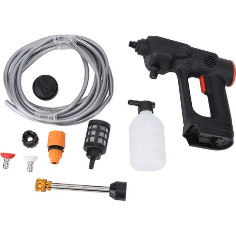 Nettoyeur haute pression sans fil 24 000 tr/min 900 PSI 6 buses en 1 Indicateur de batterie Machine à laver portable pour BL1815 BL1820 BL1530 BL1840