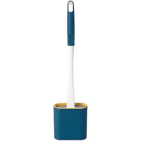 Long-handled toilet brush, made of soft silicone, wall-mounted - AquaForge (1/5)