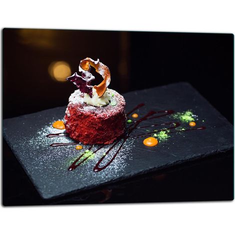 Tagliere in vetro per torte 52x40 (1/5)