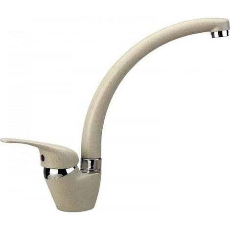 Plados Neomix Miscelatore monocomando Ultraquartz con canna girevole 360° Bianco Antico NEOMIXUQ87 (1/2)