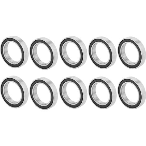 10 cuscinetti a sfera 6803-2RS con doppia guarnizione, 17 mm × 26 mm × 5 mm