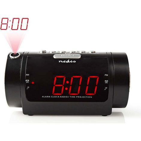 Radiodespertador Proyector Digital Pantalla Led