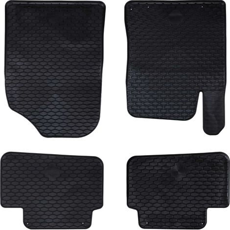 Car Mat 4 pcs Black suitable for Hyundai i30 2017 Rubber vidaXL