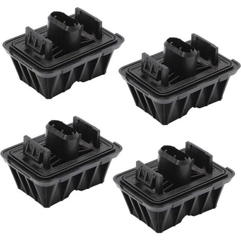 4X Pont Elevateur Voiture Crics de Levage pour F10 F07 F11 F06 F13,Support de Cric Adaptateur Gonflable pour F01 F02 F04 X1 E84 E81 E87 E82 E90 51717237195 51717123311 (1/4)