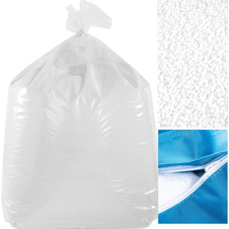Billes de polystyrène recyclables 250L – Norme M1 ANTI-FEU – Pour pouf géant BiG52 – Confort optimal et durabilité exceptionnelle (1/5)
