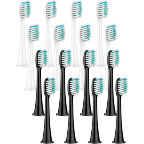 Lot de 16 têtes de rechange pour brosses aspirateurs Philips Sonicare séries 3, 6 et 9