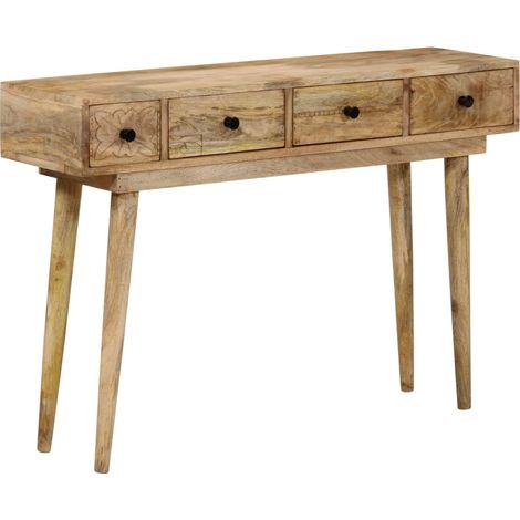 Maison Exclusive - Tavolo Consolle 110x30x75 cm in Legno Massello di Mango