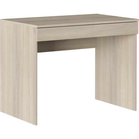 Bureau 100x55 cm chêne avec un tiroir - Otta (1/5)