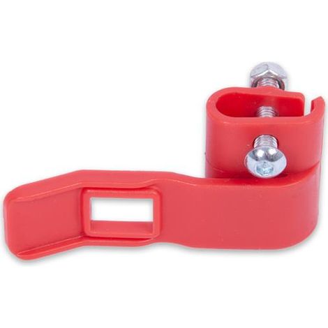 Clip de fixation rouge chariot - FUXTEC - City, Easy et Smart Cruiser (écrous et vis) (1/5)