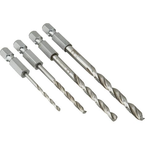 Set de brocas helicoidales grises Alpen 2-5 mm de alta precisión