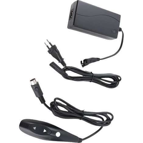 Télécommande manuelle Ortviai pour canapé électrique, connecteur droit 5 broches, ABS robuste, alimentation 29V DC incluse (1/4)