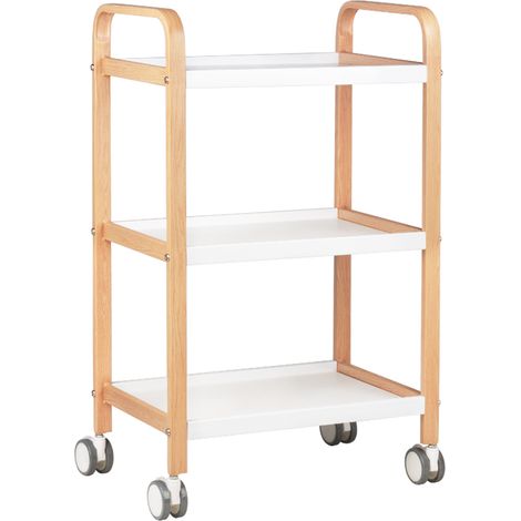 Kosmetiktisch HS-09 Holz - weiß (1/4)