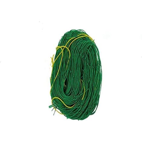 Filet de palissage de qualité supérieure à larges mailles pour des récoltes particulièrement abondantes de concombres, tomates et autres légumes - support pour plantes grimpantes (1/5)