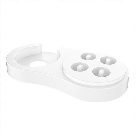 Weiße Zahnbürstenablage für Oral-B IO3, IO4, IO5 und IO6