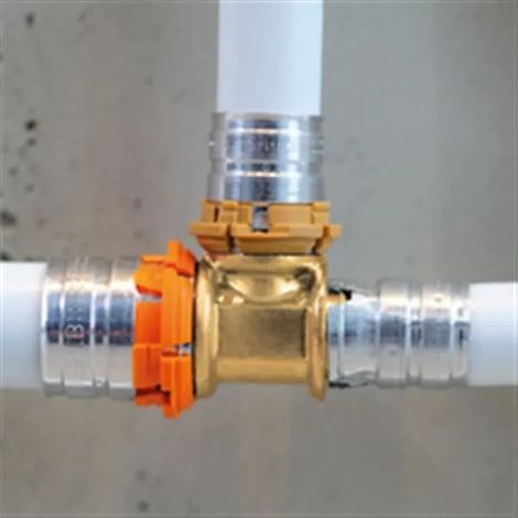 Uponor S-Press Curva composita 45° PPSU 50-50, 1046389