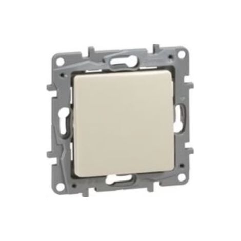 Legrand 664801 Interruptor o interruptor doble Niloé - 10 A - 250 V - Color lino