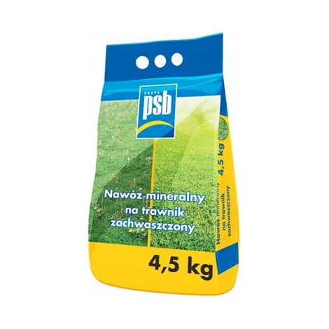 Engrais minéral pour pelouse envahie par les mauvaises herbes 4,5 kg (1/2)