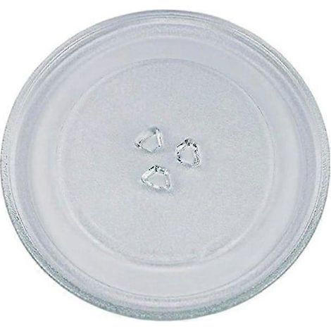 Mikrowellengeeigneter Teller 24,5 cm Mikrowellengeeigneter Teller Glasteller Lesegerät R (1/5)