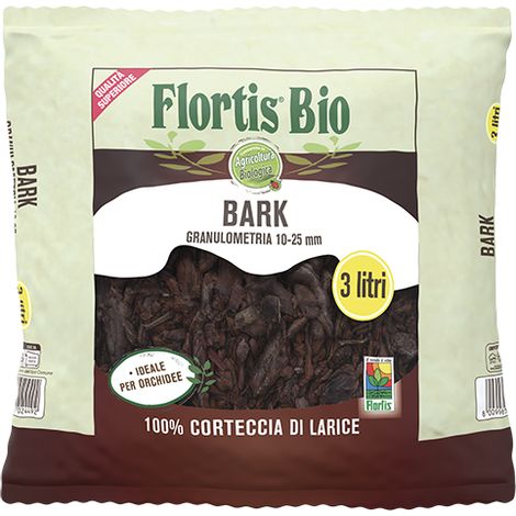 Corteccia di Larice Bark 3 lt Flortis