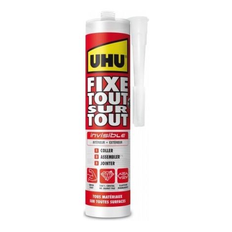 Uhu Fixe Tout Sur Tout Invisible300g - Uhu