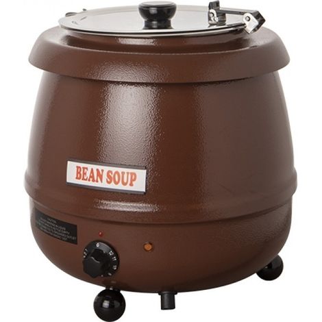 Chauffe-soupe de table marron 10 litres - Bistro (1/2)