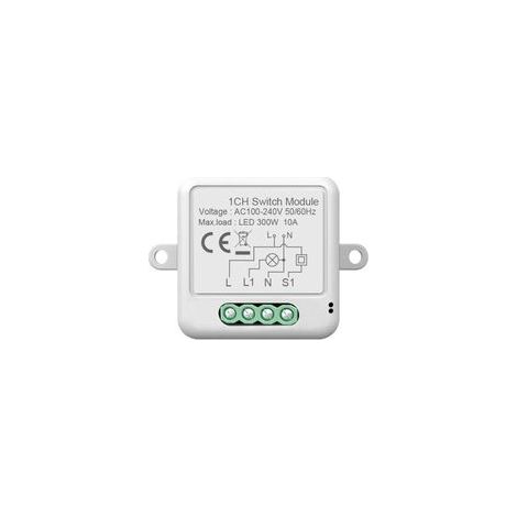 Interrupteur intelligent Zigbee sans fil avec télécommande – Compatible avec Apple HomeKit, Amazon Alexa, Google Home et Matter – Pour maison connectée française (1/5)