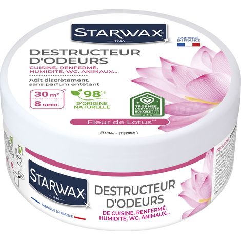 Geruchsentferner Lotusblume 300 g - Starwax