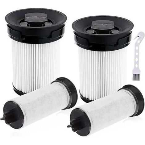 Lot de 2 filtres à particules pour Miele Triflex HX1 Accessoires Aspirateur Miele HX-FSF élément Filtrant du Filtre (1/5)