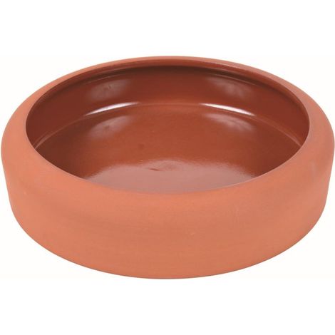Gamelle avec bord arrondi, en céramique 600 ml/ø 19 cm, terre cuite