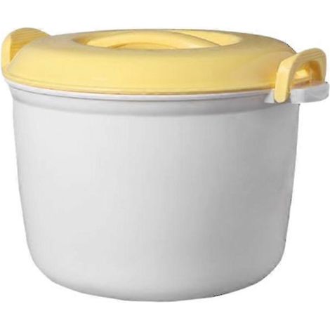 Cuociriso portatile a microonde, vaporiera multifunzione, contenitore termico per il pranzo da 2800 ml, cottura a vapore