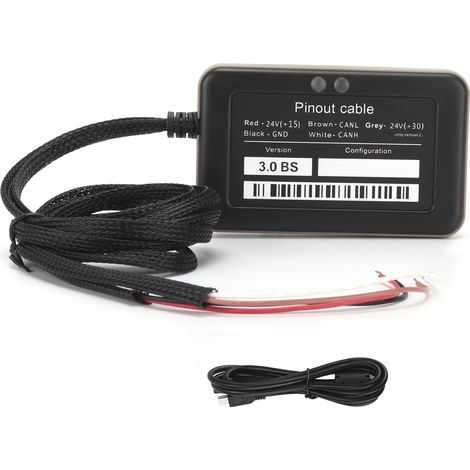 Camion Emulateur 8-en-1 Outil Diagnostic Noir avec Remplacement Capteur NOx pour Poids Lourds Mercedes-Benz (1/5)