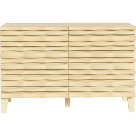 Küchenmöbel, mit Schubladen, 120 x 40 x 24,5 cm, elfenbein (1/5)