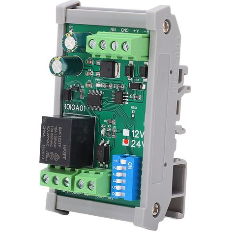 1-Kanal 24V DC RS485 Relaismodul mit Gehäuse für elektrische Geräte (1/5)