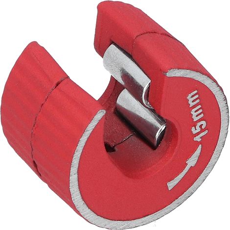 15-mm-Mini-Rohrschneider für Kupferrohre und Schläuche, Schneidwerkzeug für Zinklegierungen (1/5)
